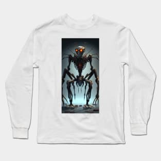 robotic men finder Long Sleeve T-Shirt